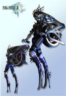 In Final Fantasy XIII Shiva is literally just one half of a motorcycle.